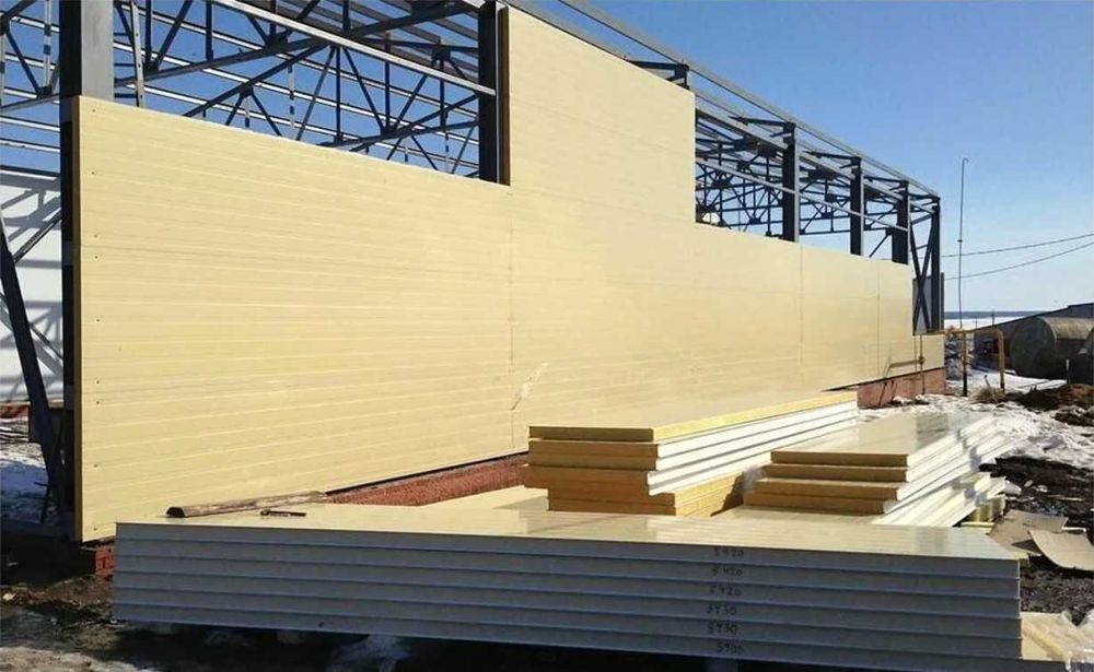 Sandviç panellar  | Сэндвич панели |  to'g'ridan-to'g'ri zavoddan.