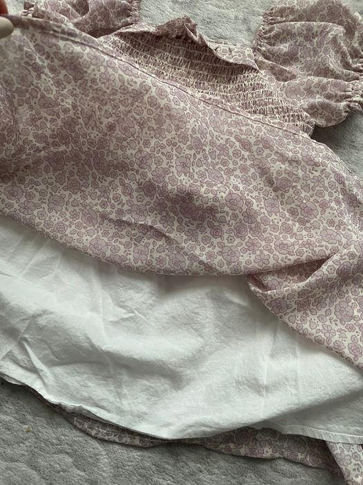 Детска рокля - шифон 74cm