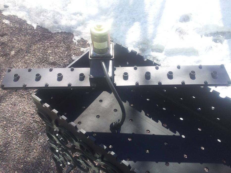 Мангал с электроприводом