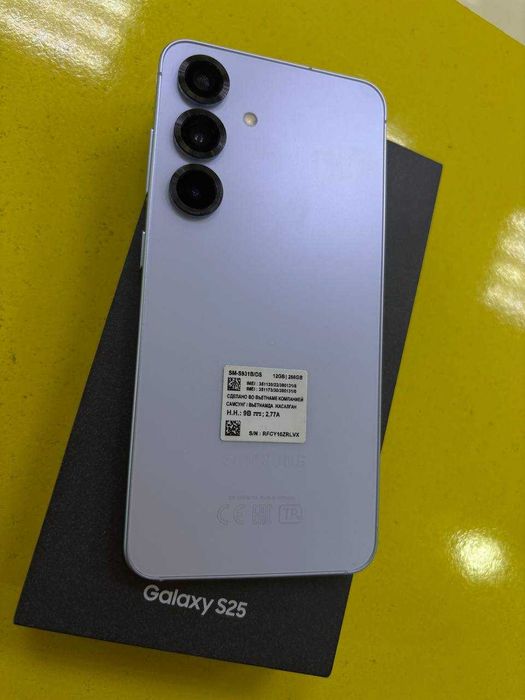КОНТРАКТНЫЙ Samsung Galaxy S25. Астана Женис 24 лот 622953