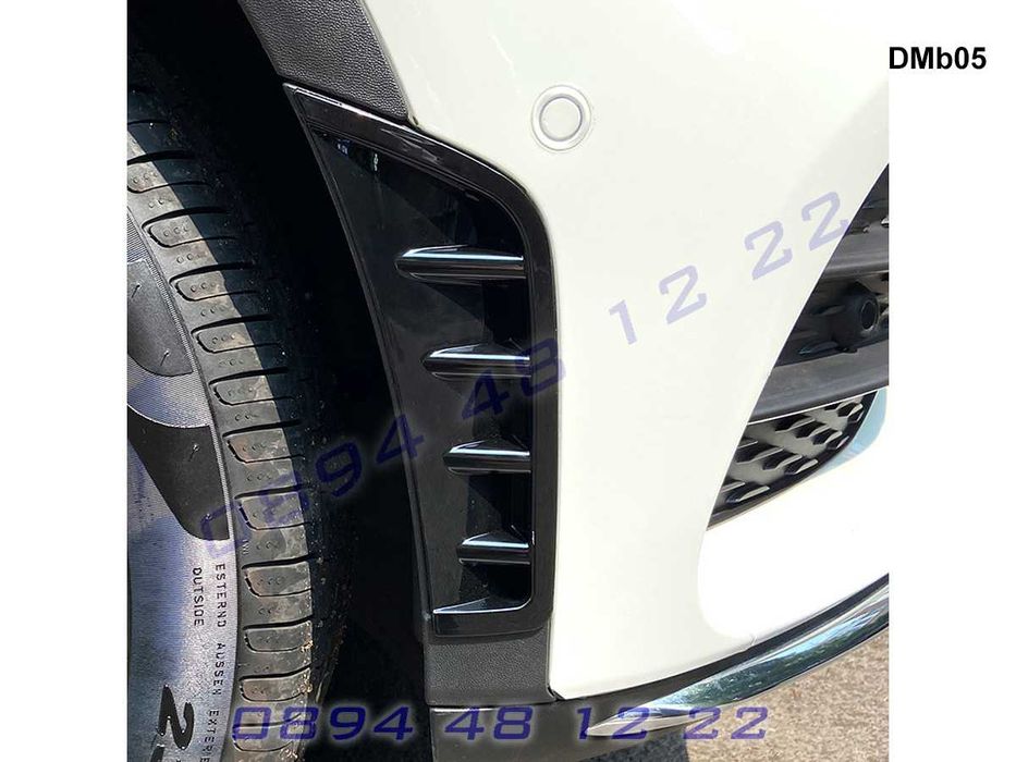 Тунинг Добавка Сплитер Предна Броня Mercedes GLC X253 Мерцедес ГЛЦ