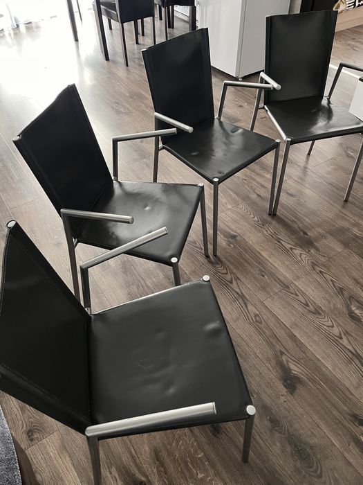 scaune terasa , living , bucatrie structura metalica