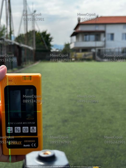 4D ЛАЗЕРЕН НИВЕЛИР DeWalt с 16 линии 4 точков Зелен Лъч + ПРИЕМНИК 30м