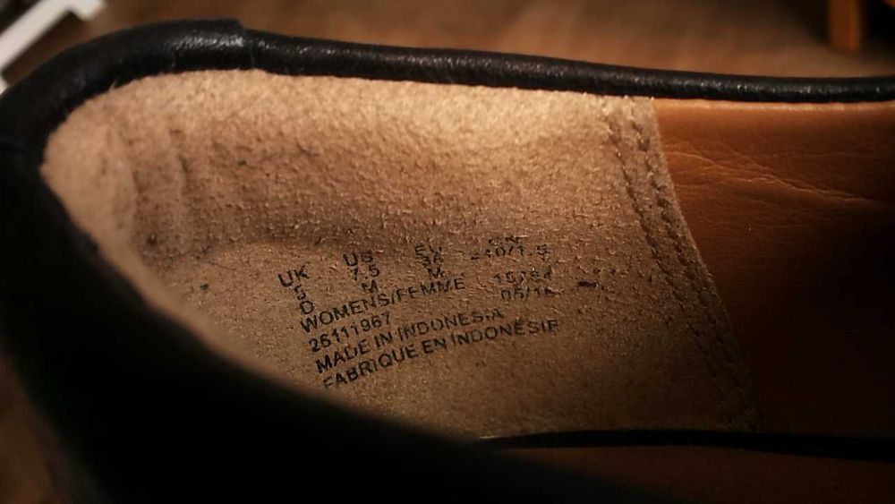 Clarks Artisan Glick Darby Oxford Flats Размер EUR 38 / UK 5 дамски обувки естествена кожа 142-12-S