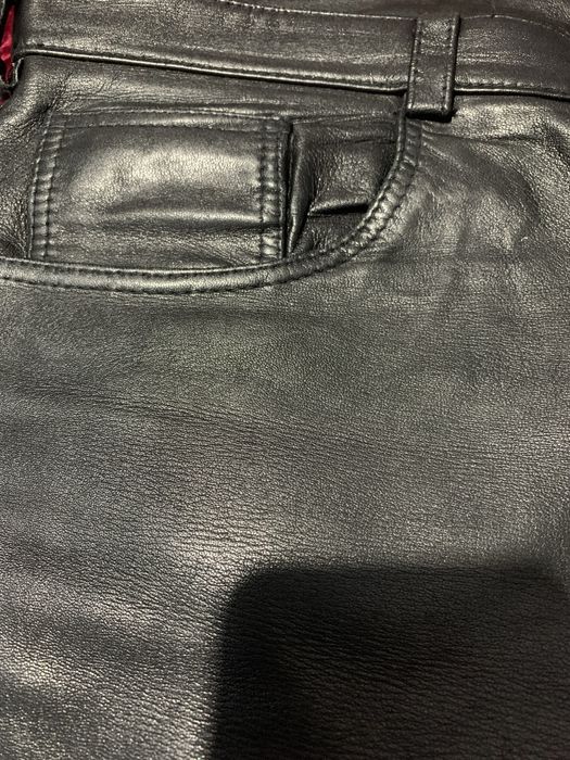 Мъжки кожен панталон