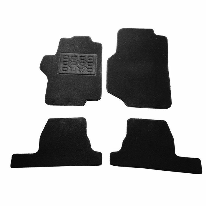 Covorase mocheta Peugeot 1007 12/2004->2009, Negre, set de 4 bucati