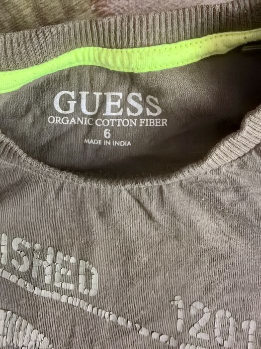 Детска блуза с дълъг ръкав Guess