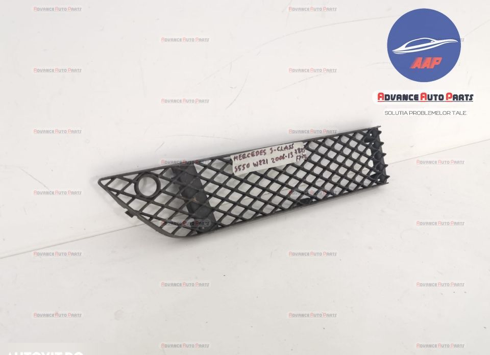 Grila ventilatie centrala cod A2218852322 originala Mercedes-Benz S-Cl