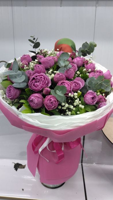 Pionavidniy buket pion katarina bables