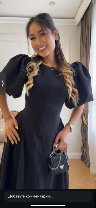 Продам черное платье