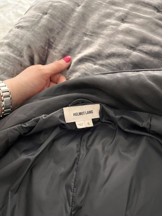 Vesta designer Helmut Lang piele puf