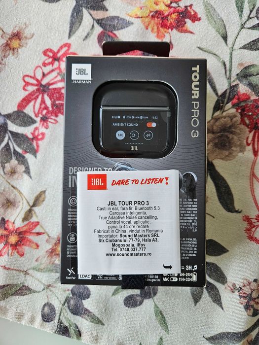 Căști in-ear JBL Tour PRO 3