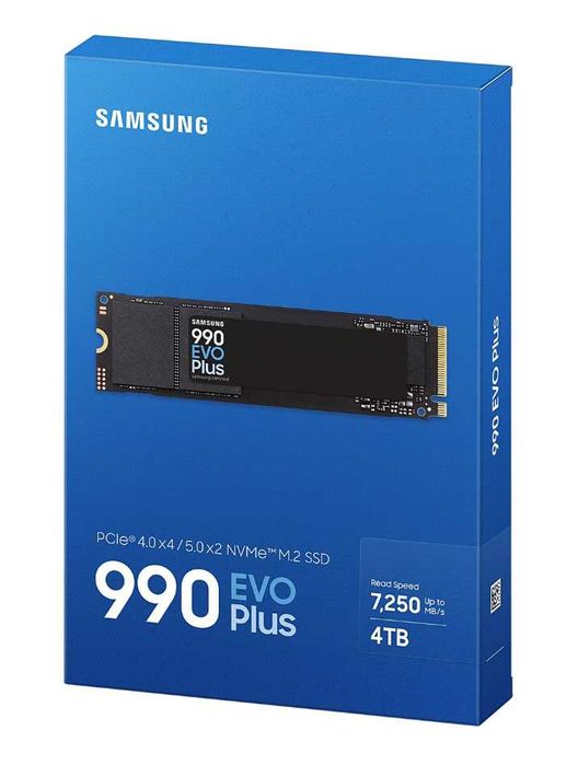 Продавам SSD Samsung 990 Evo Plus, 4TB, M.2, PCIe Чисто Нов ОРИГИНАЛЕН