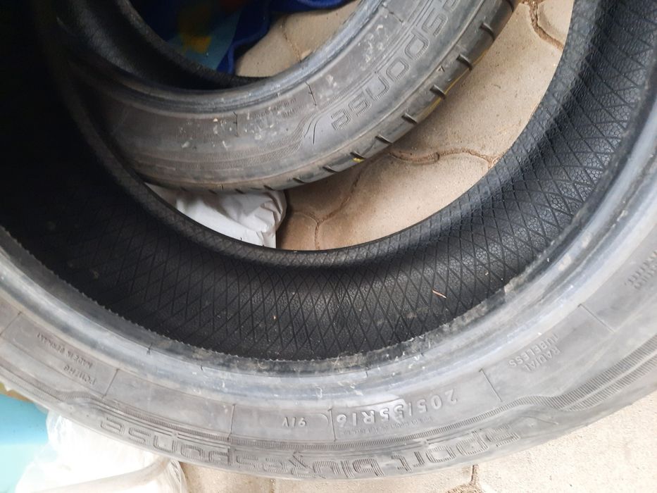 Anvelope vara 7mm 205 55 16 2 x Dunlop DOT4821,2 x MichelinDOT4919 6mm