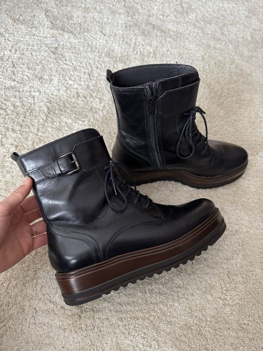 Ghete piele Lorenzo Carra made in Italy, 37