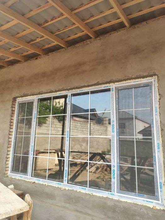 Тёплый серия Алюминиевые витражи