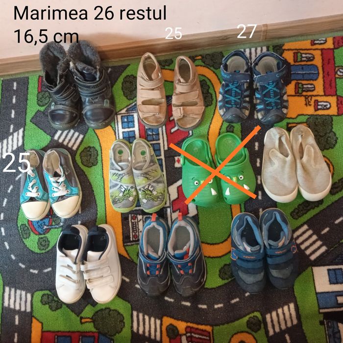 Incaltaminte marimea 25, 26, 27, 2+1 gratis