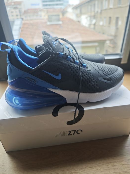 Nike Air 270 blue mesh