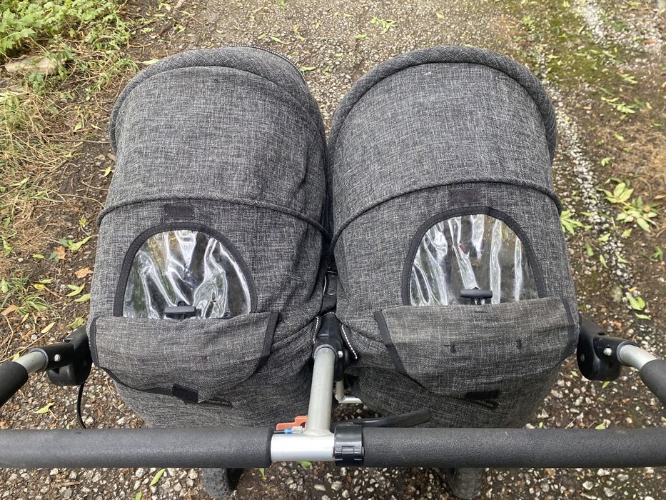 Детска количка за близнаци TFK