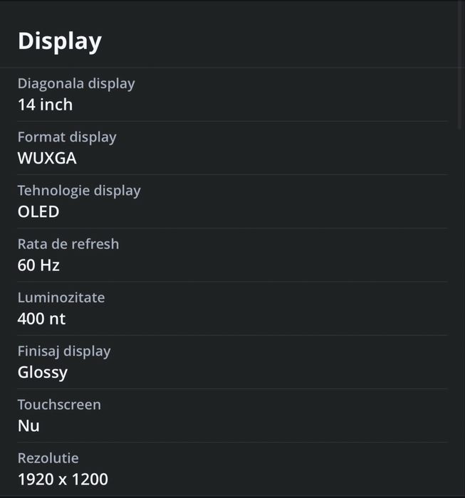 Laptop ultraportabil Lenovo Yoga Slim 6
