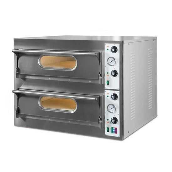 Cuptor pizza electric, cap. 4+4 pizza, diam 32 cm OFERTA SPECIALA