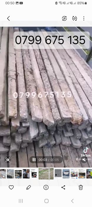 Șeranpoi, șpalieri de beton și metalici zincați de vânzare