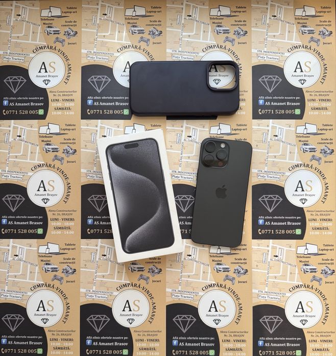 Apple iPhone 15 Pro Max 256Gb Neverlocked la cutie