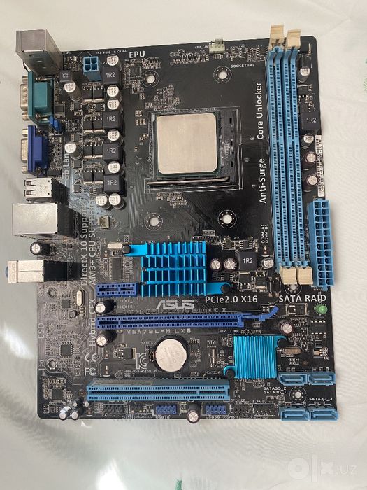 Комплект ASUS M5A78L-M LX3 + AMD FX-4350 (4.2 GHz) + 8GB DDR3
