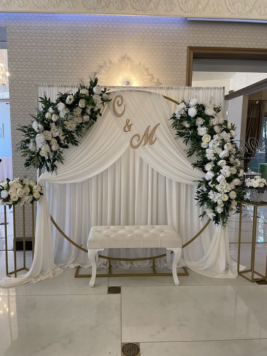 2200 lei aranjamente florale nunta - pachet complet