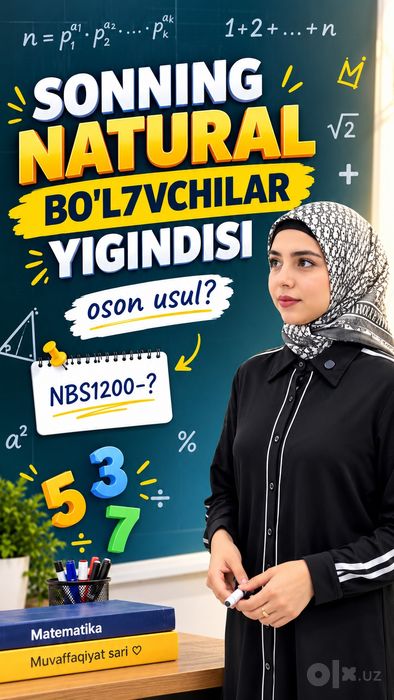 MATEMATIKA KIDS-bolalar uchun kurs