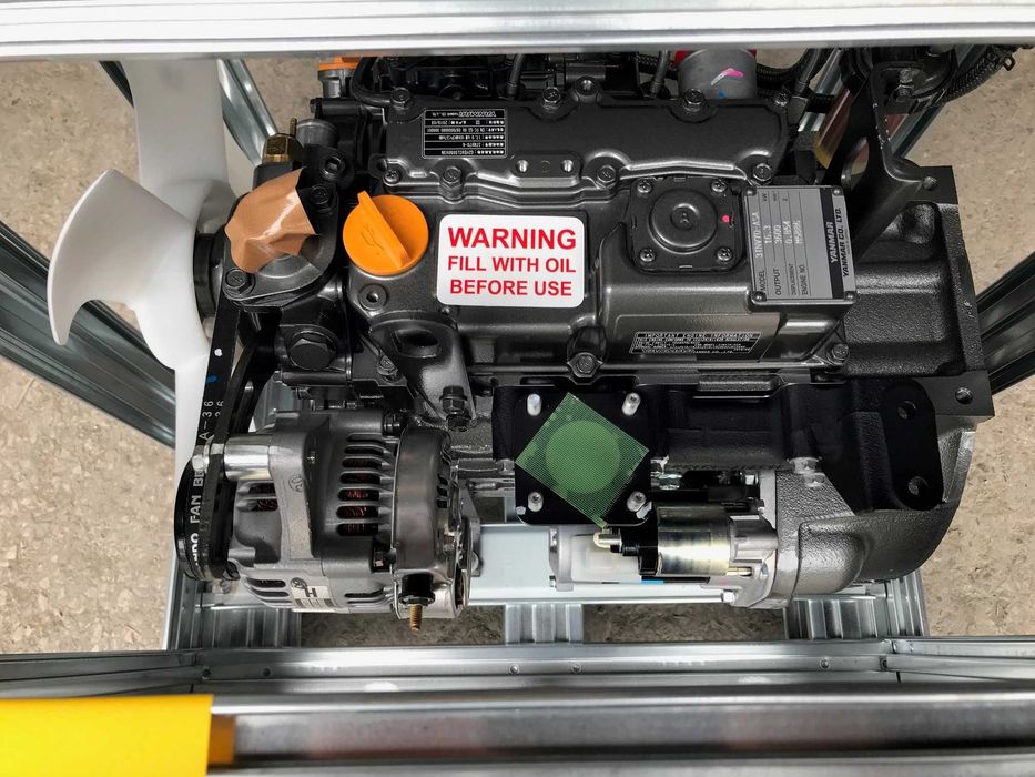 Motor Yanmar 3TNV70 second hand pentru utilaje de constructii