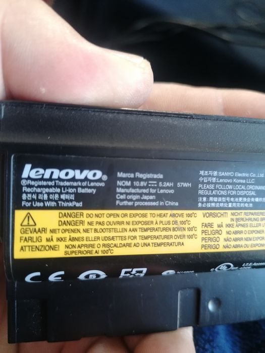 Продавам батерии за лаптоп леново t61. Чисто нови.