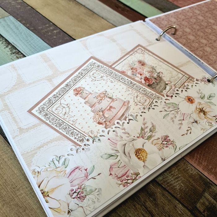 Сватбен албум - Ръчна изработка