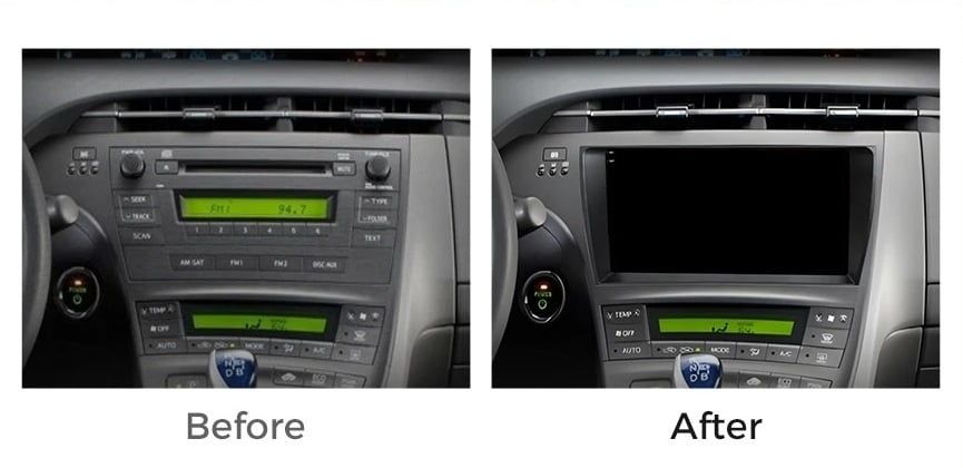 Navigatie Android Toyota Prius , Carplay Android Auto Camera