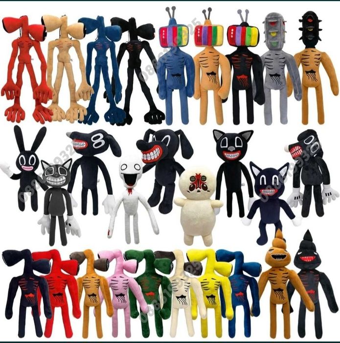 Плюшена играчка Сирена глава, Siren head играчки