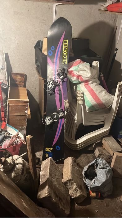 Placa snowboard marca nideker