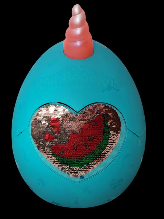 RainBocoRns Изненада с пайети Голямо яйце с играчки. Подарък