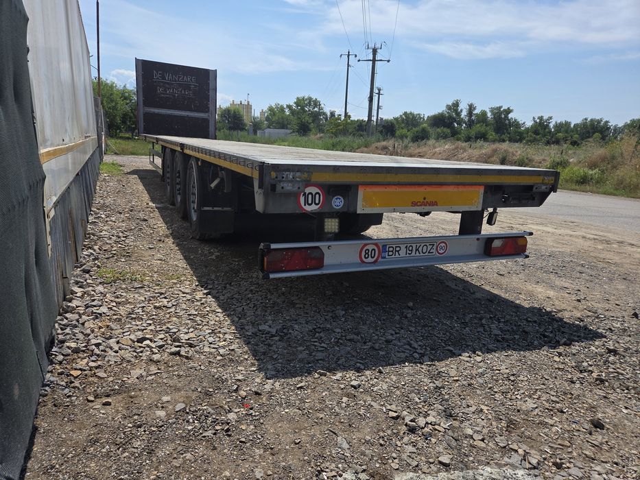 Vând semiremorcă platforma semimega PANAV 2018