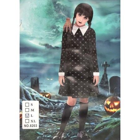 Детски костюм Уензди Адамс