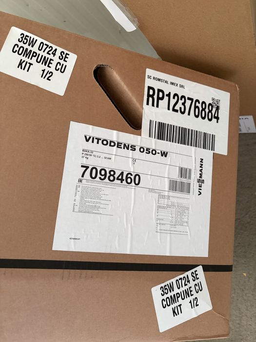 Centrala pe gaz viessmann noua completa