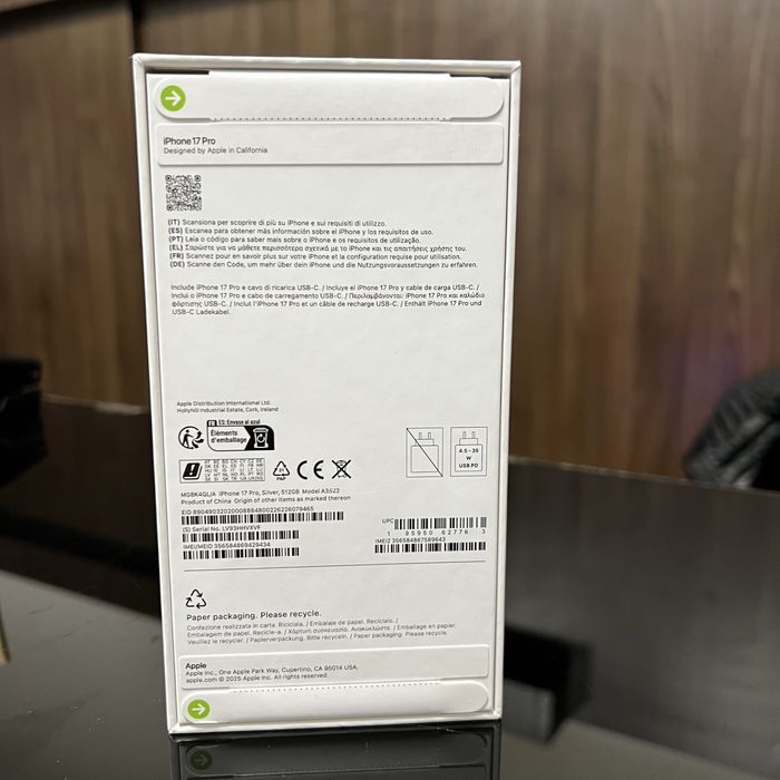 Нов! 12м Гаранция! iPhone 17 Pro 256GB 12GB RAM Blue, Orange, Silver