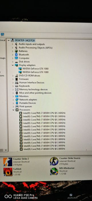 Laptop Gaming Msi Gt83 Titan 64gb ram gtx 1080 sli 16gb video