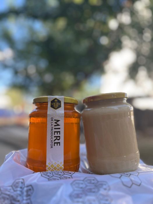 Miere polifloră si rapiță direct de la producător