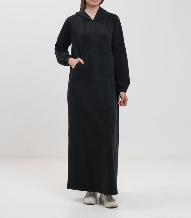 Новое длинное платье с капюшоном + с подарками