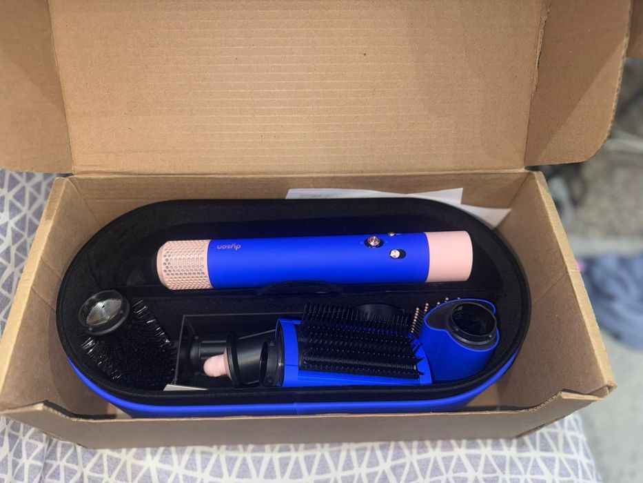 Dyson Airwrap Complete Long Blue Blush NOU | Set complet cutie