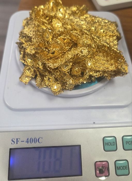 Златен синджир с накити