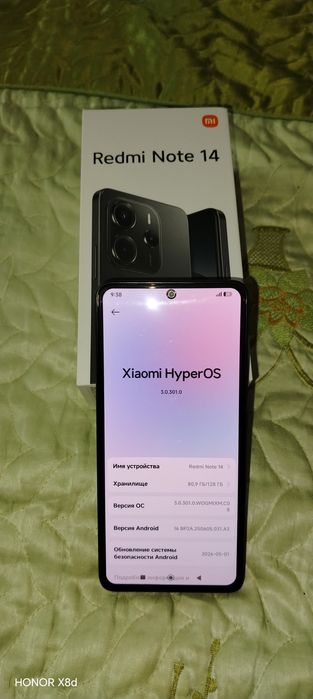 Проадаётся Redmi note 14 6/128GB