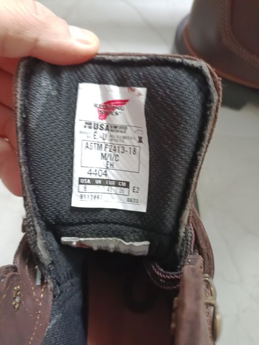 Спец.ботинка RED WING