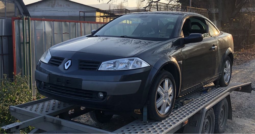 Renault megane cabrio 1.6 i на части