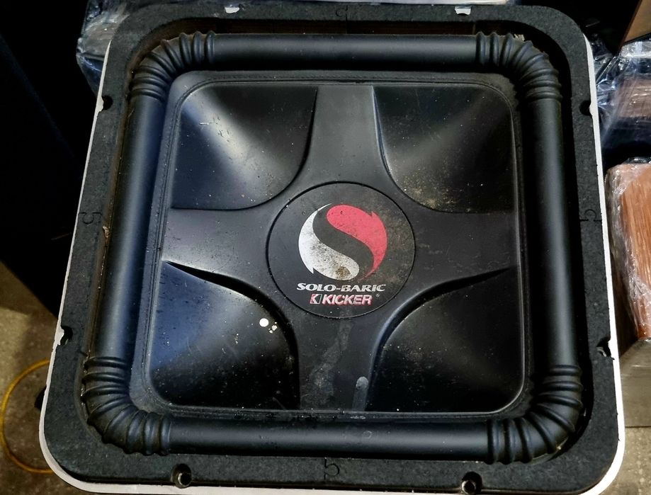 Difuzor subwoofer 12" Kicker SoloBaric s12L7, Seas 33cm,dubla bobina